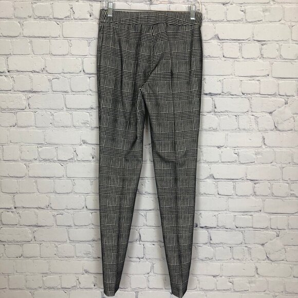 Akris Punto Black White Houndstooth Pants Size 4 Textured - Picture 4 of 8